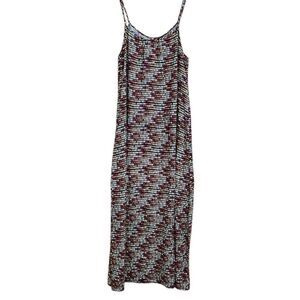 Merona Adjustable Straps Summer Long Dress M